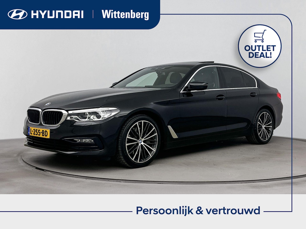 BMW 5-serie - 540i xDRIVE HIGH EXECUTIVE | AUTOMAAT | UNIEK! | FULL OPTIONS | 340 PK! | TREKHAAK ELEKTRI - AutoWereld.nl