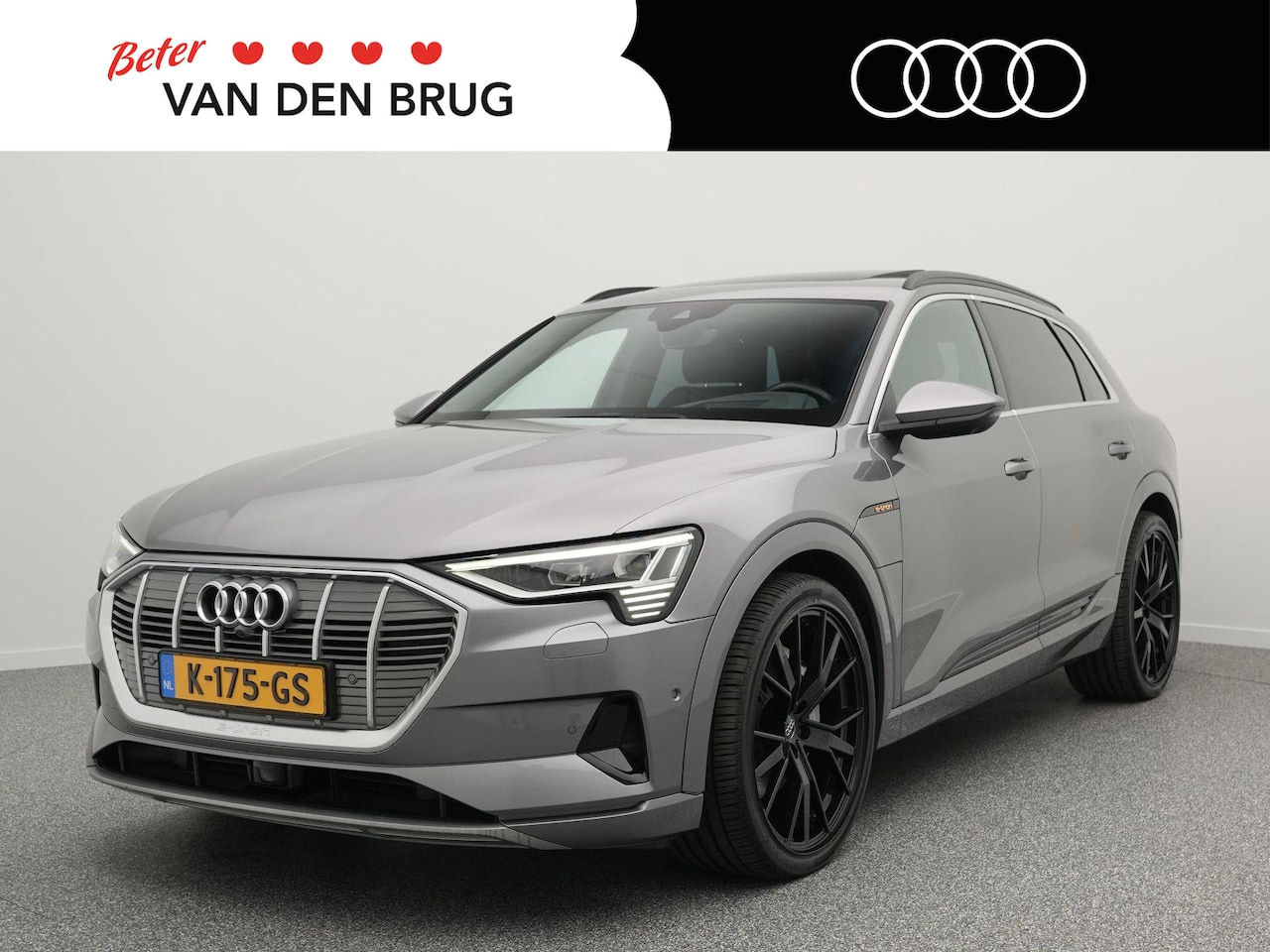 Audi e-tron - e-tron 55 quattro advanced Pro Line Plus 95 kWh | LED Matrix | Panoramadak | Leder | Bang - AutoWereld.nl