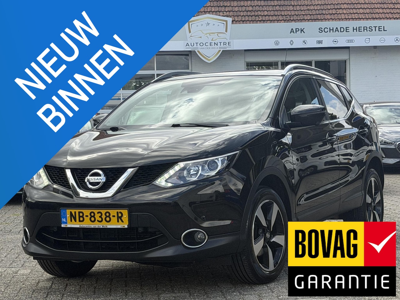 Nissan Qashqai - 1.6 N-Connecta TREKHAAK | NAVI | KLIMA | CAMERA | BOVAG !! - AutoWereld.nl