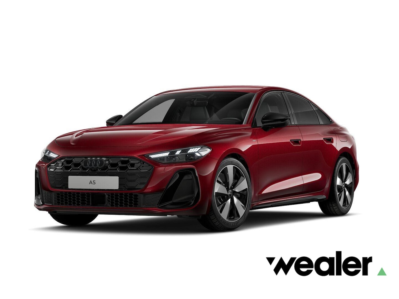 Audi A5 Limousine - S edition (B10) e-hybrid 220 kW / 299 PK Limousin | Zwart Leder | Matrix Verlichting | Cam - AutoWereld.nl