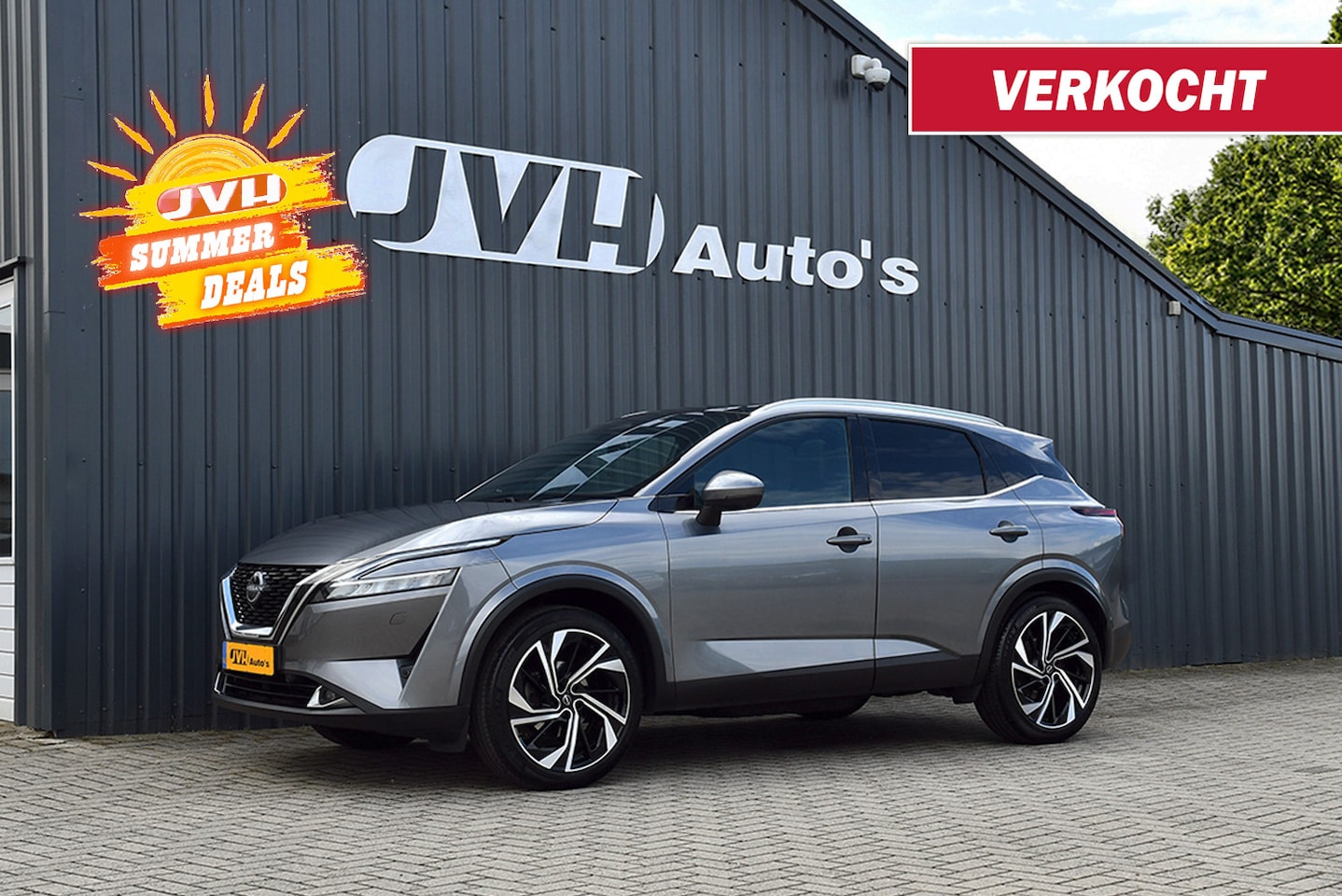 Nissan Qashqai - 1.3 MHEV Tekna Plus 03-2023 | BTW | Panorama | Head-UP | Virtual CP | Leder | Cam360 - AutoWereld.nl