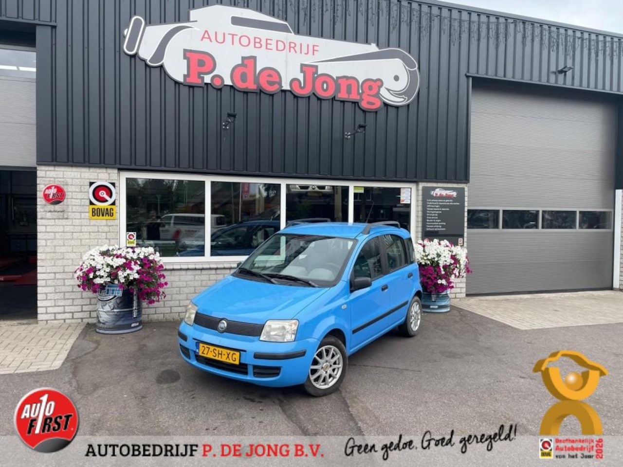 Fiat Panda - 1.1 ACTUAL Trekhaak - Dakrailing - Stuurbekrachtiging - AutoWereld.nl