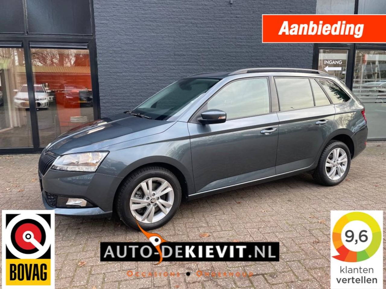 Skoda Fabia Combi - 1.0 TSI AMBITION **Automaat/navigatie/carplay** - AutoWereld.nl