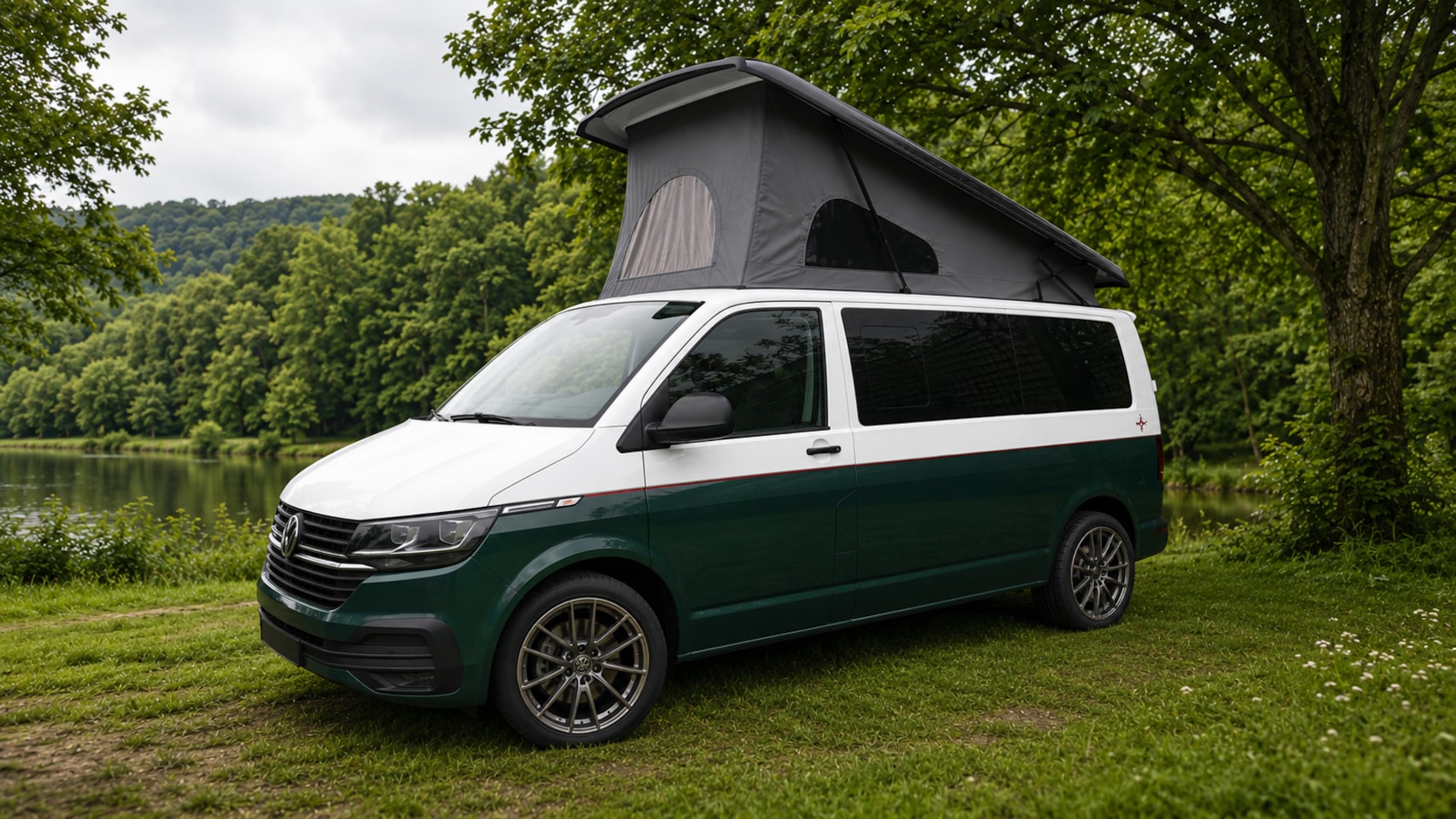 Volkswagen Transporter - 2.0 TDI L2H1 30 VW T6.1 Camper nu in aanbouw! bj.2022 / 24.899km - AutoWereld.nl