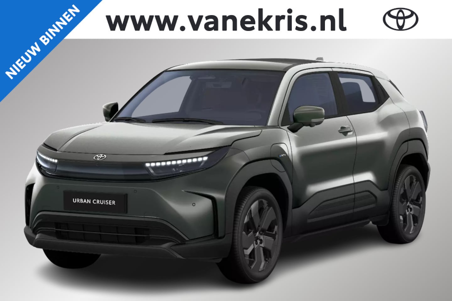 Toyota Urban Cruiser - Executive 61 kWh Executive 61 kWh, Nieuw en in september leverbaar met 2.500,- inruilpremie!! - AutoWereld.nl