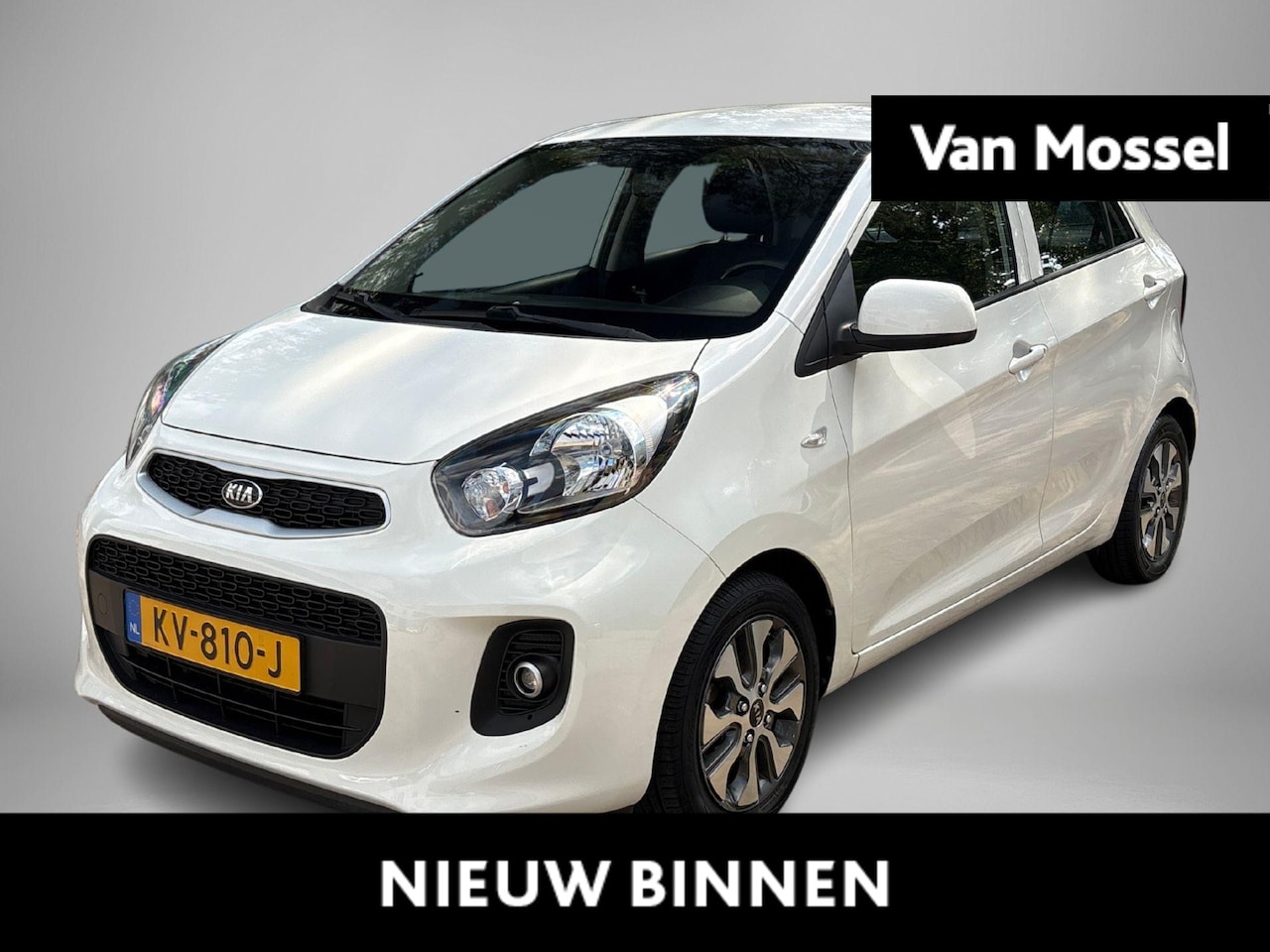Kia Picanto - 1.0 CVVT EconomyPlusLine navigatie | electrische ramen voor | airco | achteruitrij camera - AutoWereld.nl