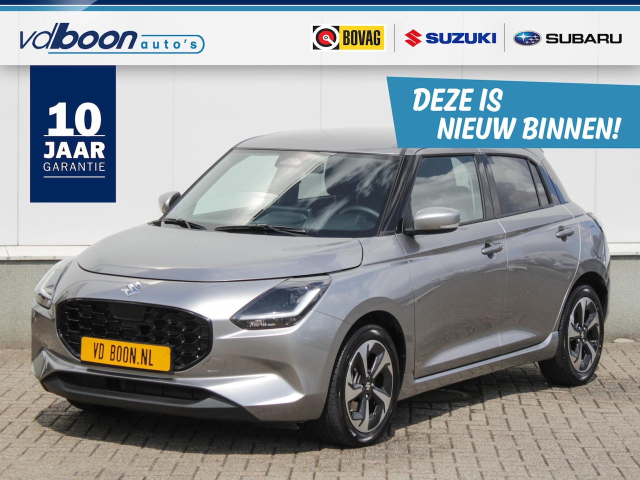 Suzuki Swift - 1.2 Style Smart Hybrid Automaat | Navi | Adap. Cruise | Camera | Lm-Velgen - AutoWereld.nl