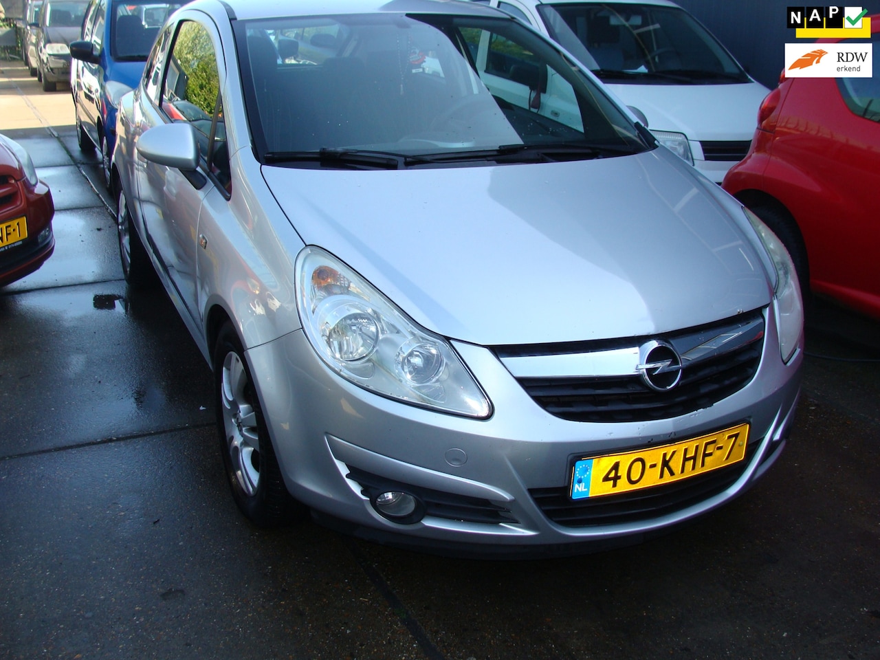 Opel Corsa - 1.2-16V Edition st bekr airco elek pak nap apk - AutoWereld.nl