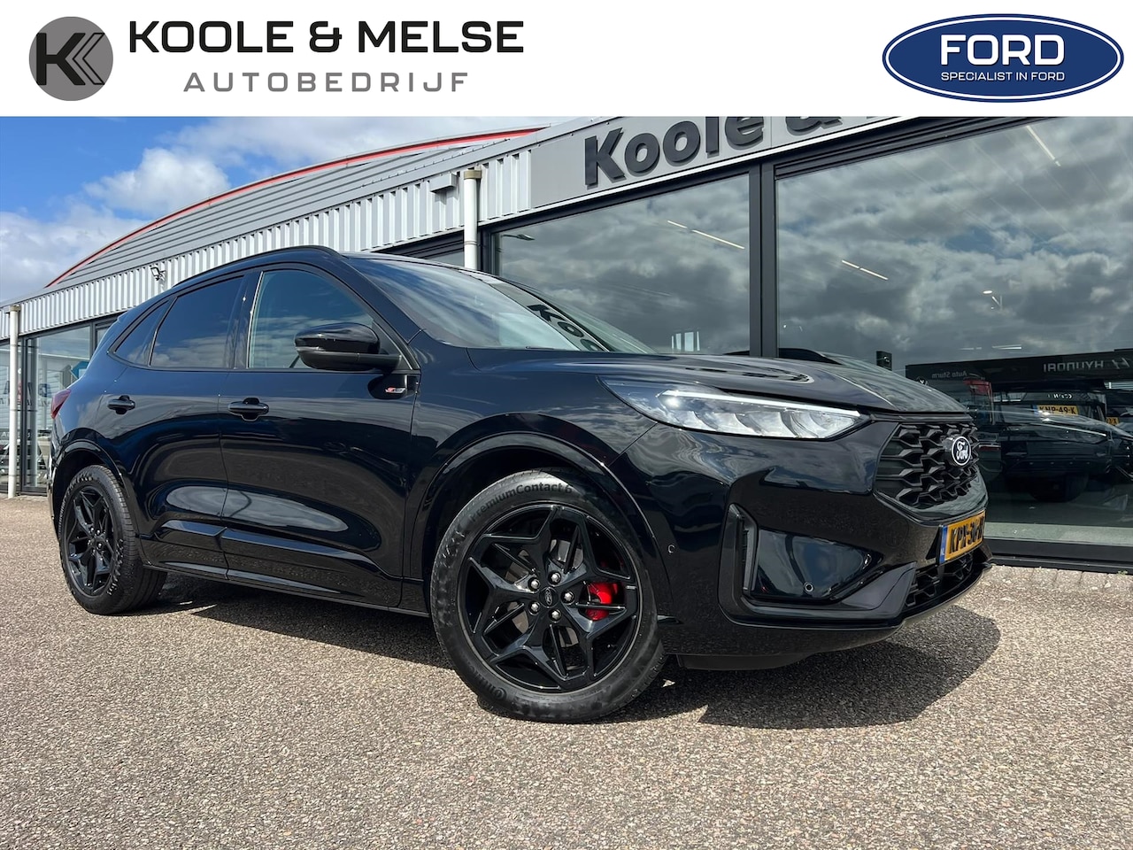 Ford Kuga - 2.5 FHEV 190pk e-CVT ST-Line X,Black Edition , Zwarte velgen , Adaptive CC , CarPlay , AGR - AutoWereld.nl