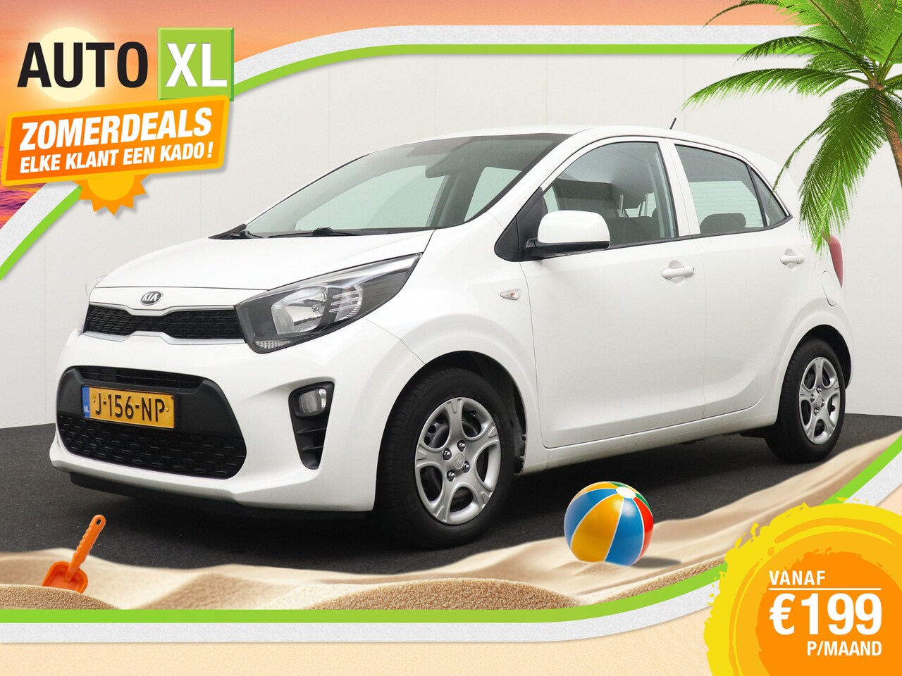 Kia Picanto - 1.0 CVVT ComfortLine 5P. Airco Bluetooth Comfort Pack - AutoWereld.nl