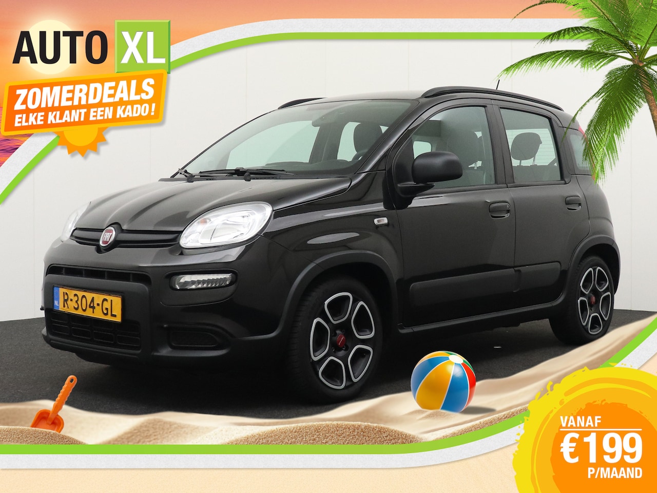 Fiat Panda - 1.0 Hybrid City Life 5-Pers Andriod/Apple Carplay DAB 15'LMV # - AutoWereld.nl