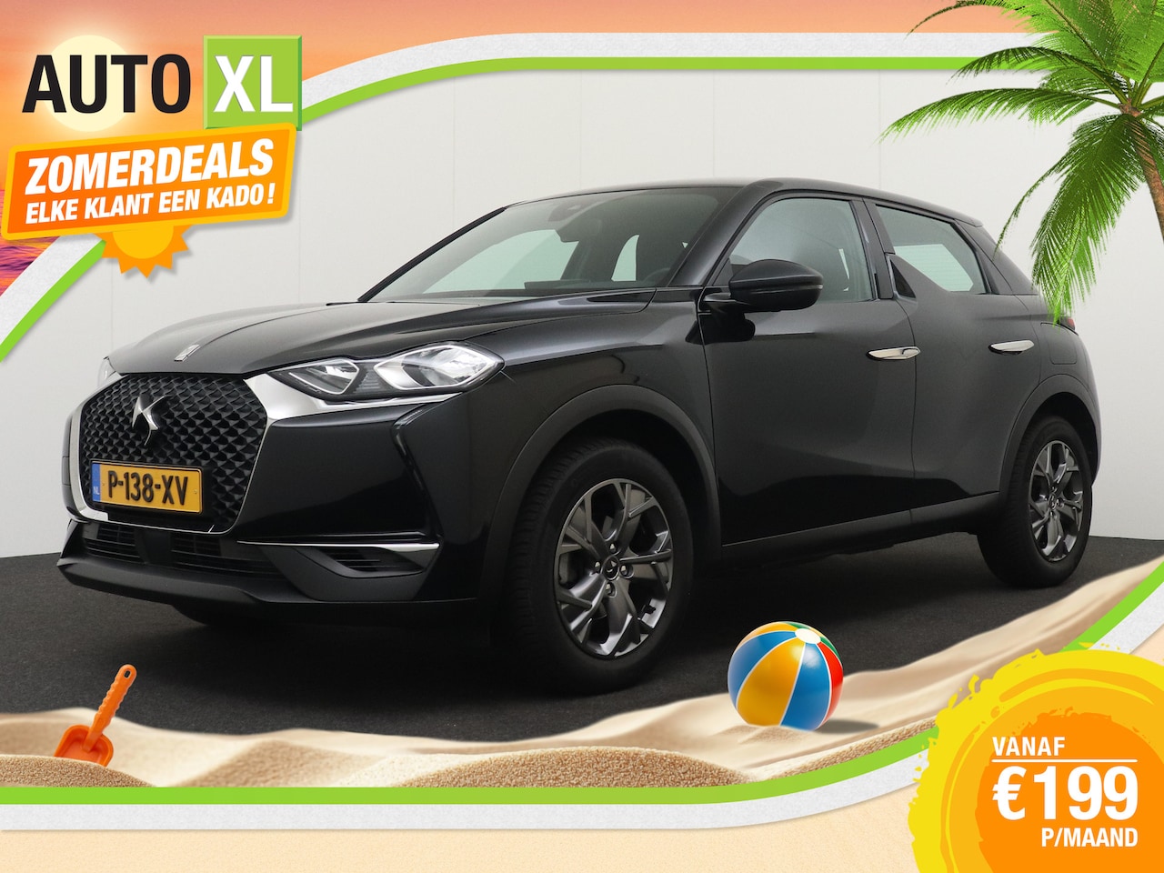 DS 3 Crossback - 1.2T 101 PK Montmartre Trekhaak Carplay Climate - AutoWereld.nl