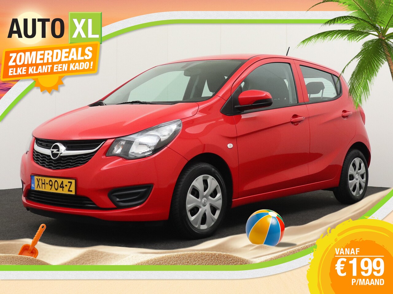 Opel Karl - 1.0 75 PK Edition Multimedia Bluetooth Cruise Control - AutoWereld.nl
