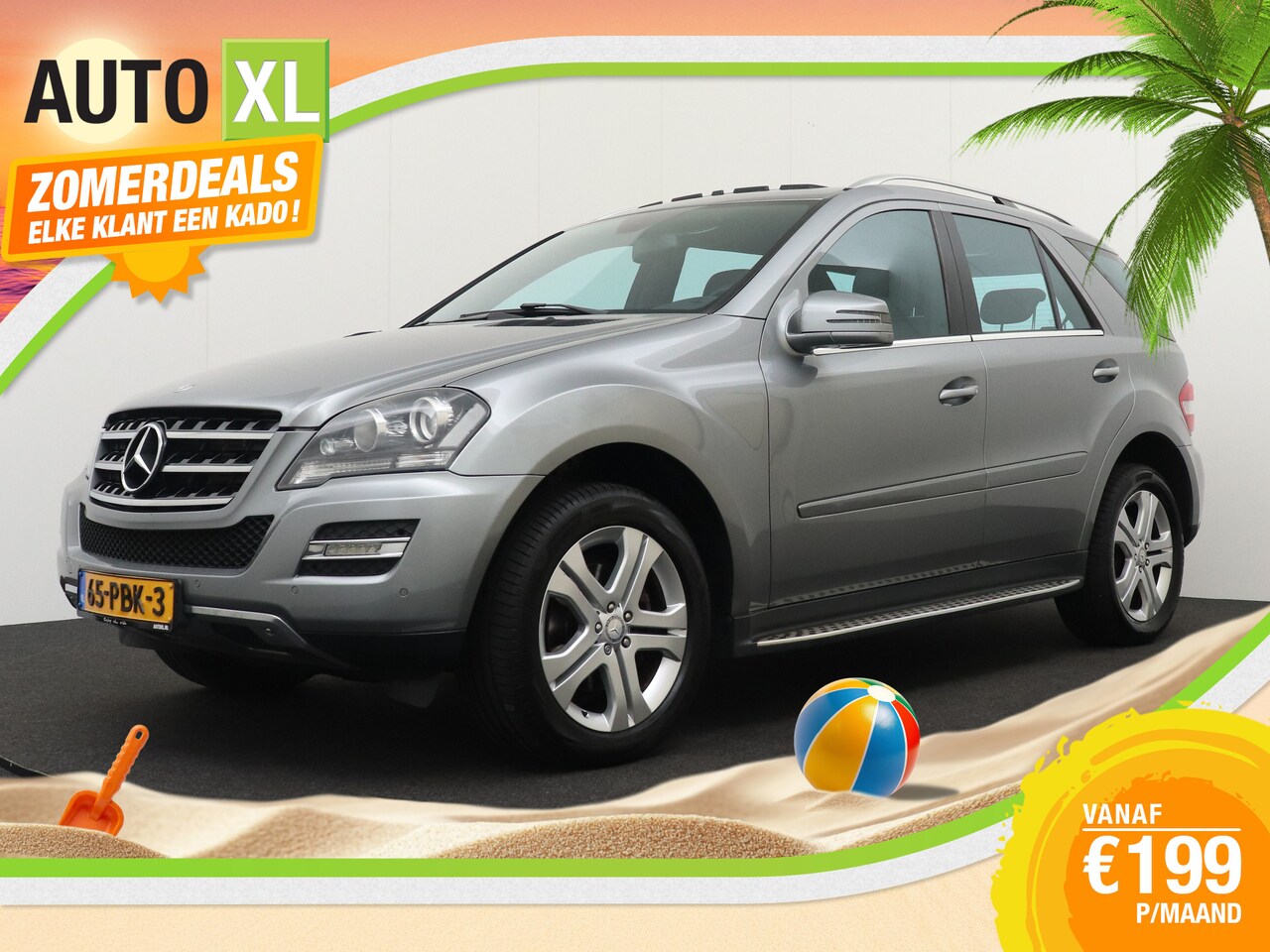 Mercedes-Benz M-klasse - ML 300 CDI V6 Aut. *Youngtimer* Schuif-/kanteldak Elek.Trekhaak Leder - AutoWereld.nl