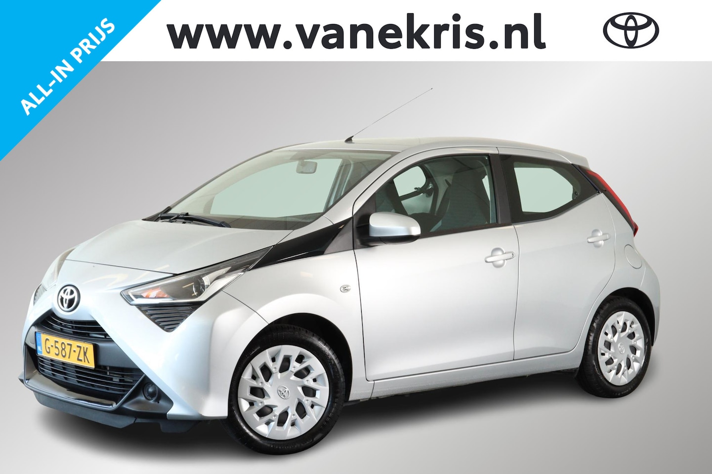 Toyota Aygo - 1.0 VVT-i x-play 1.0 VVT-i X-Play, Android auto, Carplay - AutoWereld.nl