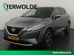 Nissan Qashqai - 1.3 MHEV Xtronic Tekna | AUTOMAAT | Panoramadak | Stoel-, Stuur- & Voorruitverw. |