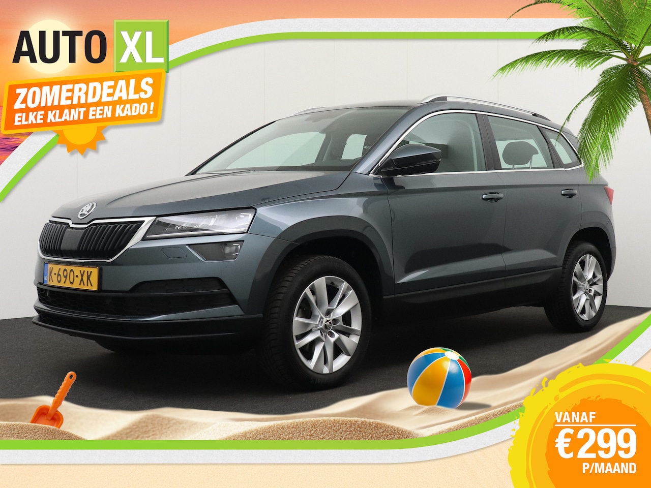 Skoda Karoq - 1.5 150 PK Aut TSI Business Sport El.Trekhaak Camera Sportstoel - AutoWereld.nl