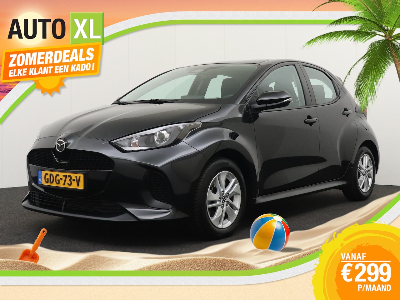Mazda 2 Hybrid - 1.5 BusinessLine Camera Adap.Cruise Stoelverw. DAB - AutoWereld.nl