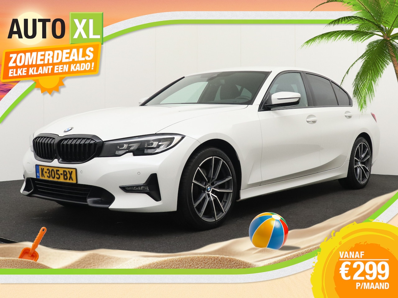 BMW 3-serie - 320i M-Sport Shadow Line M-Sportstoelen Stoelverw Carplay 18'LMV - AutoWereld.nl