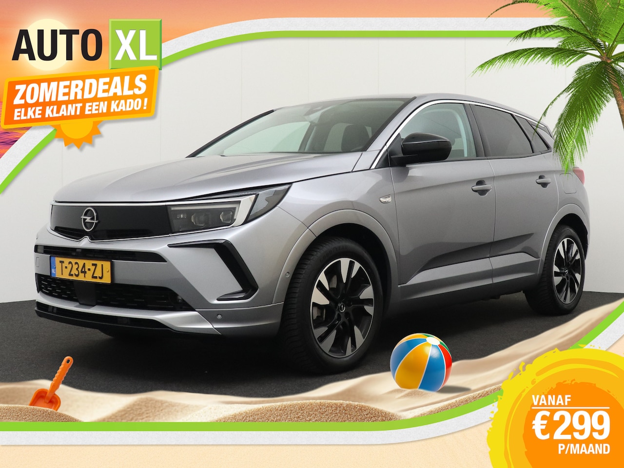 Opel Grandland - 1.6T 225 PK Aut. PHEV Business+ H-Leder Sportstoel Camera - AutoWereld.nl
