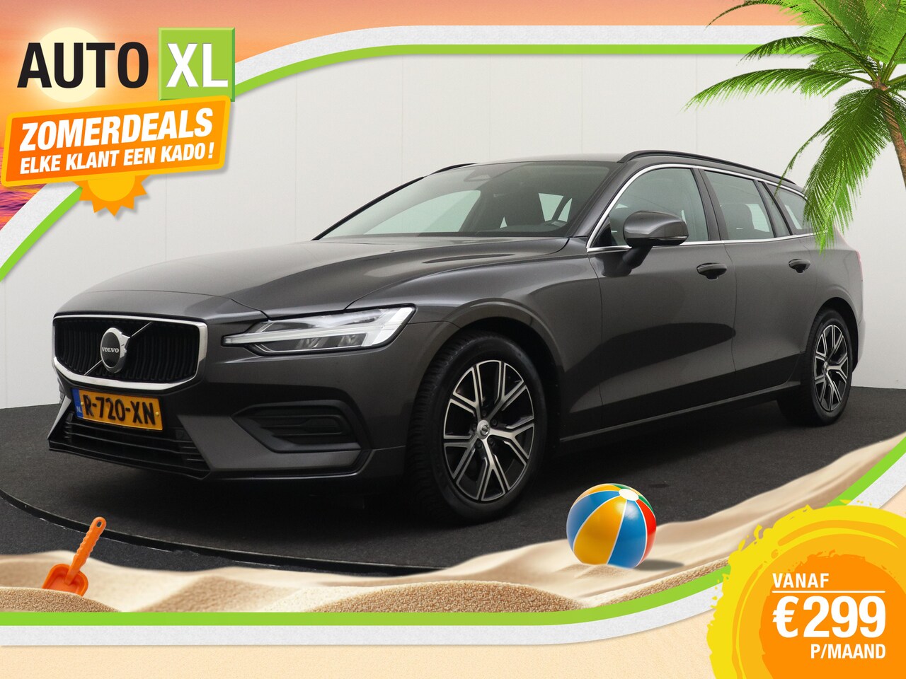 Volvo V60 - 2.0 B4 198 PK Aut. Business Adapt. Cruise Carplay BLIS - AutoWereld.nl