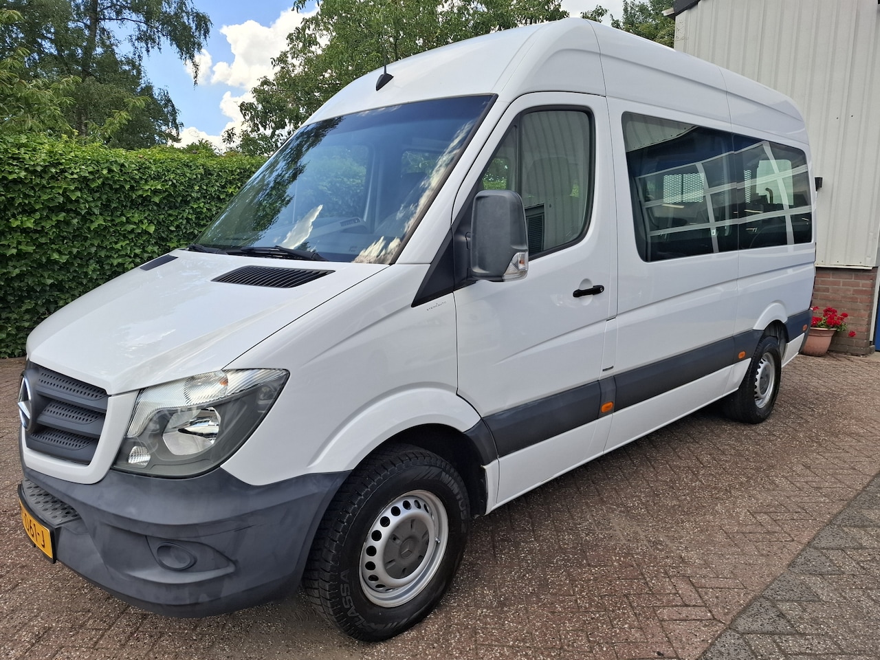Mercedes-Benz Sprinter - 314CDI 25400.- INCL BTW 9-PERSOONS ROLSTOEL LIFT 143PK - AutoWereld.nl