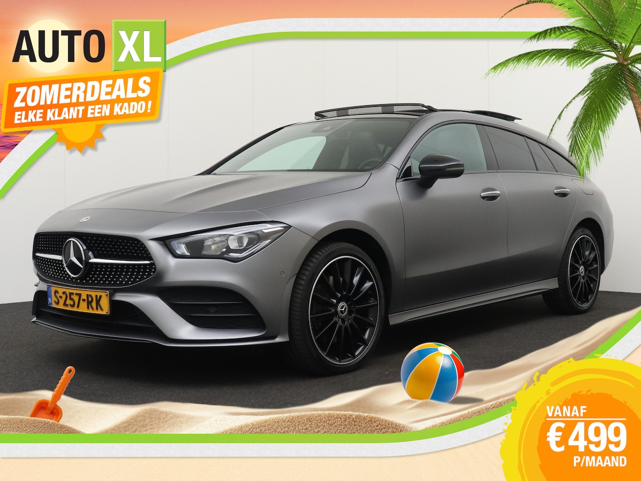 Mercedes-Benz CLA-klasse Shooting Brake - 250e AMG Night-Pack Pano-dak 19'LMV - AutoWereld.nl