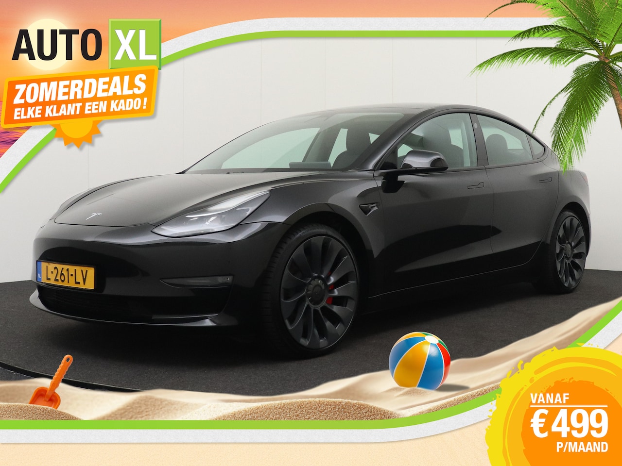 Tesla Model 3 - Performance AWD 75 kWh 463 PK FSD 20'LMV Aap.Cruise - AutoWereld.nl