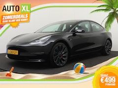 Tesla Model 3 - Performance AWD 75 kWh 463 PK FSD Warmtepomp 20'LMV