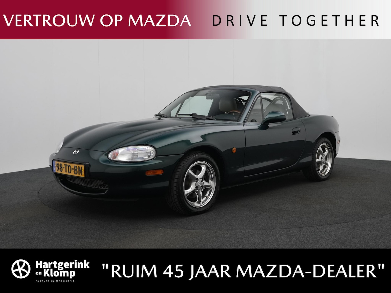Mazda MX-5 - 1.8i Miracle 141pk | 6 versnellingen | uitzonderlijk goede staat - AutoWereld.nl