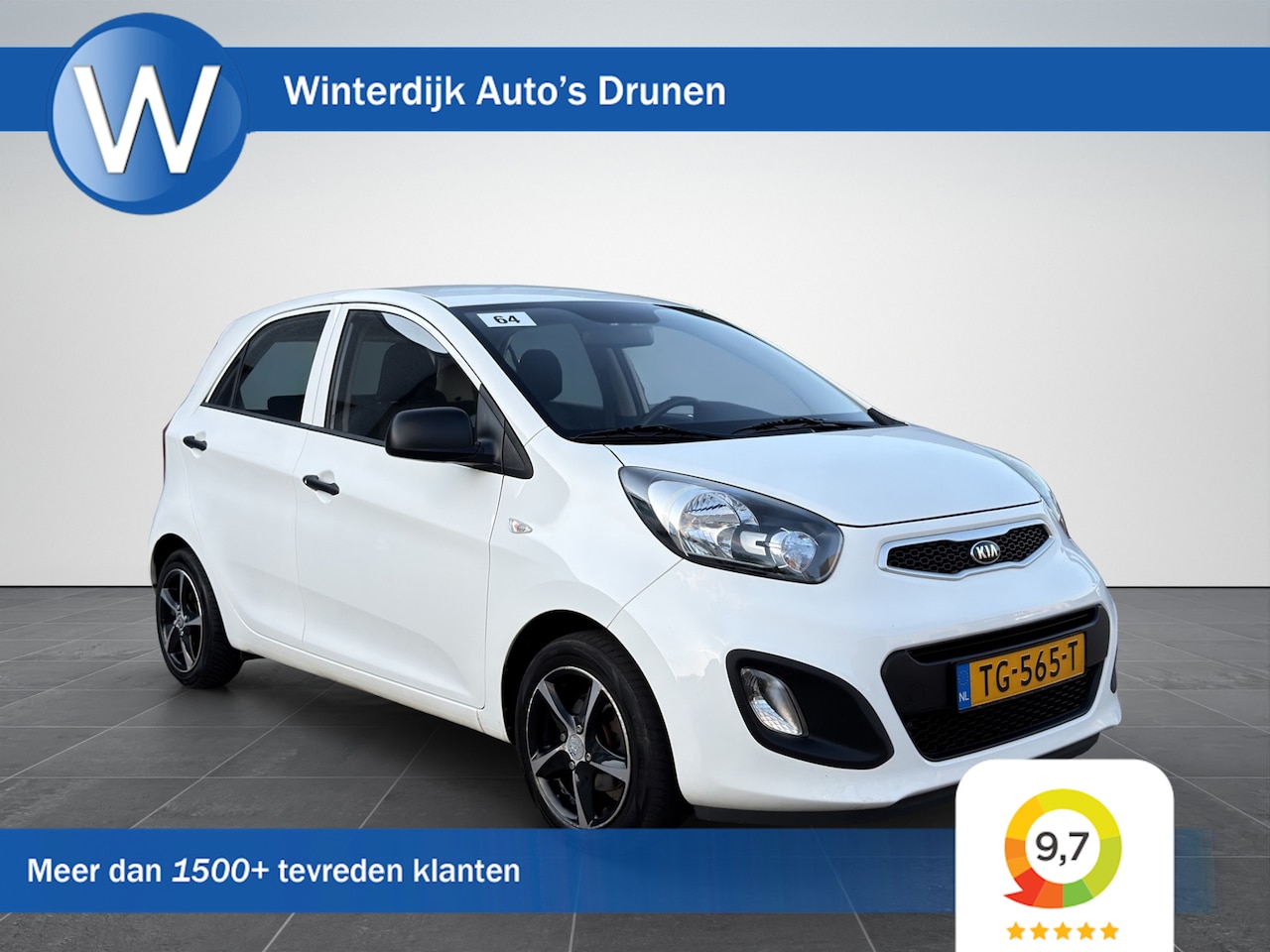 Kia Picanto - 1.0 CVVT Airco|Parkeersensoren|Carplay|5Deurs - AutoWereld.nl
