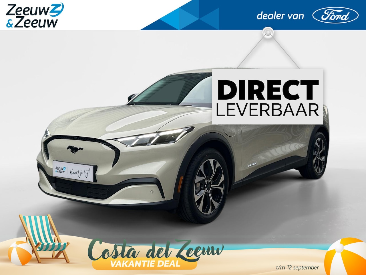 Ford Mustang Mach-E - Standard RWD 73 kWh 268pk | €5.000.- korting | 2,99% rente financial lease | 17% bijtellin - AutoWereld.nl