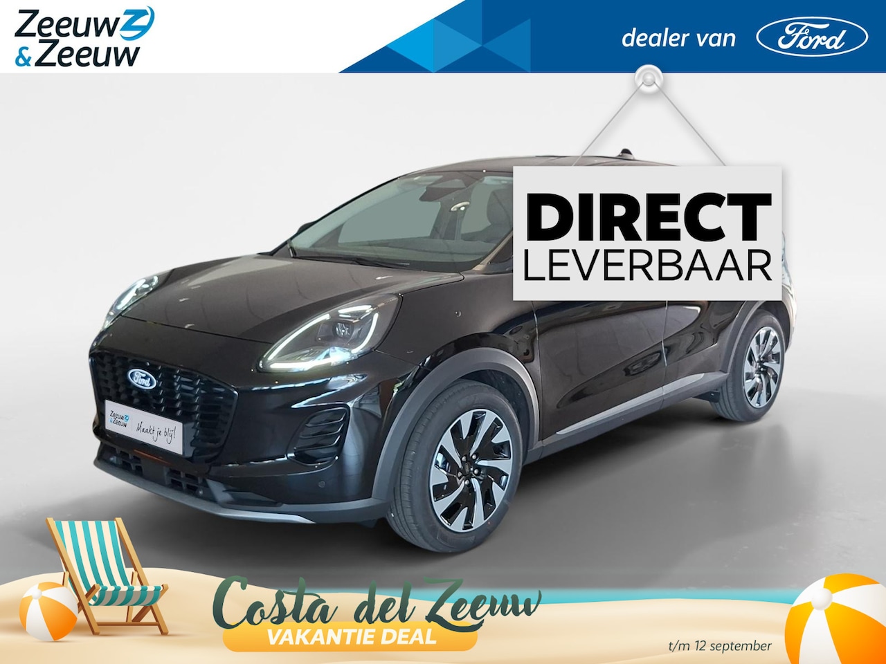 Ford Puma - 1.0 EcoBoost Hybrid Titanium | €5.000.- korting | 0,99% rente | Direct leverbaar | Winterp - AutoWereld.nl
