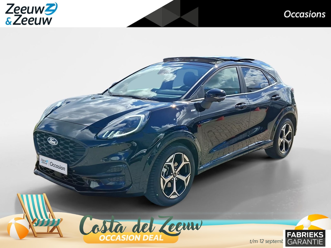Ford Puma - ST-Line | Stoel- stuur en voorruitverwarming | Trekhaak | Kantel / schuifdak | Adaptieve l - AutoWereld.nl