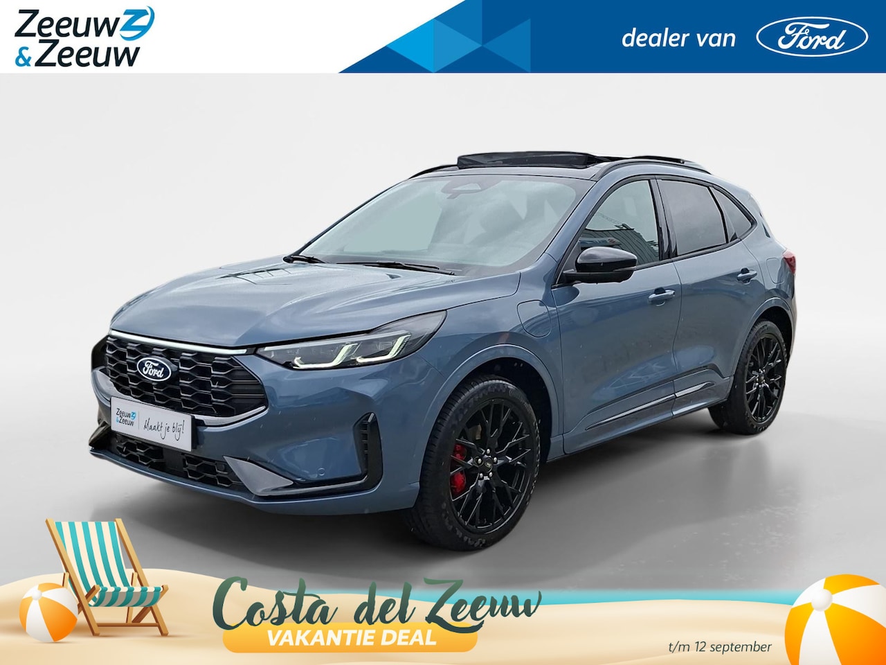 Ford Kuga - 2.5 PHEV BlueCruise Edition | €4.000.- korting | 0,99% rente | Kantel / schuifdak | 20'' v - AutoWereld.nl