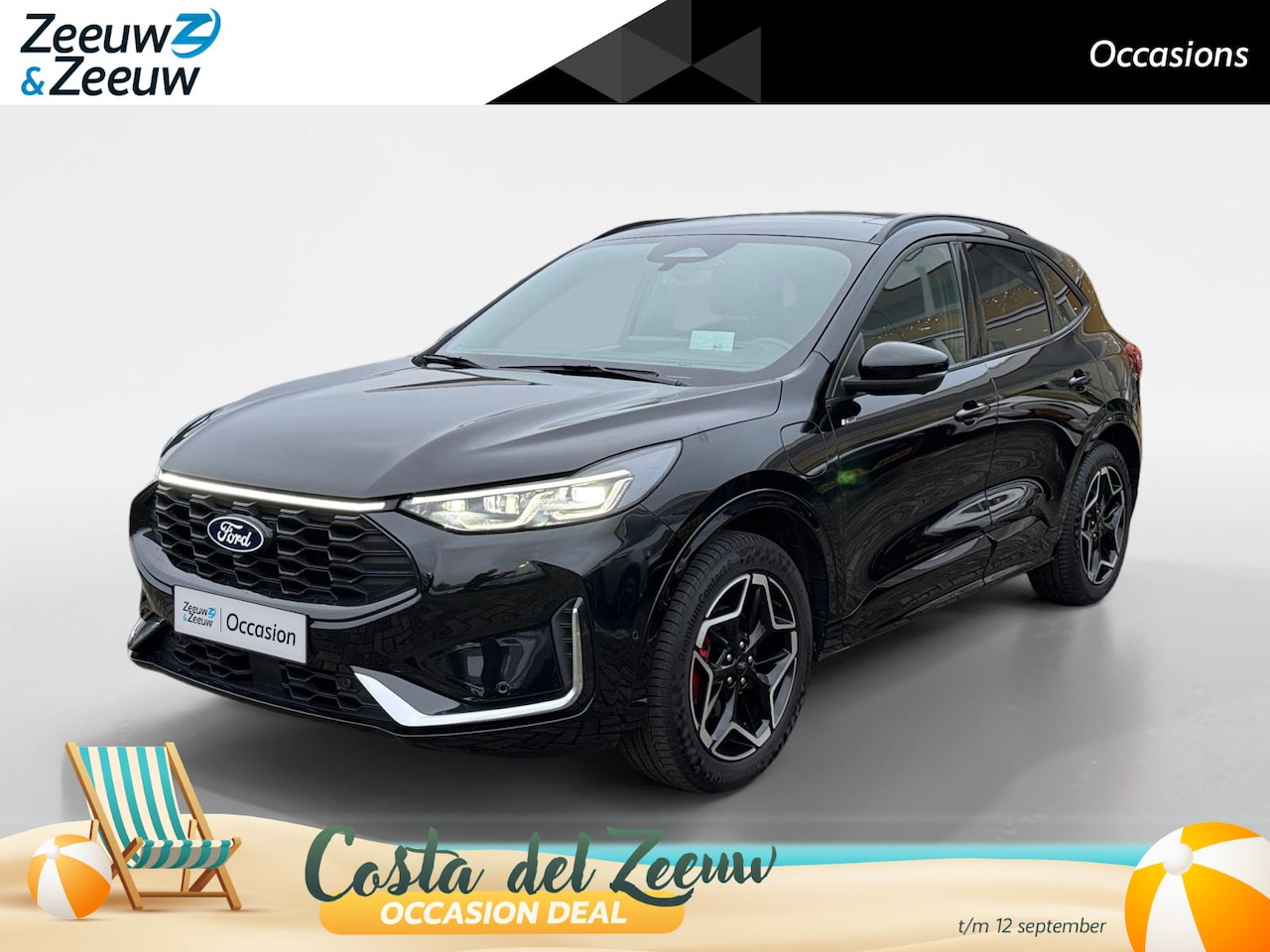 Ford Kuga - 2.5 PHEV ST-Line X | NL auto | 243 pk | Automaat | El. Trekhaak | 2100KG Trekgewicht | Pan - AutoWereld.nl