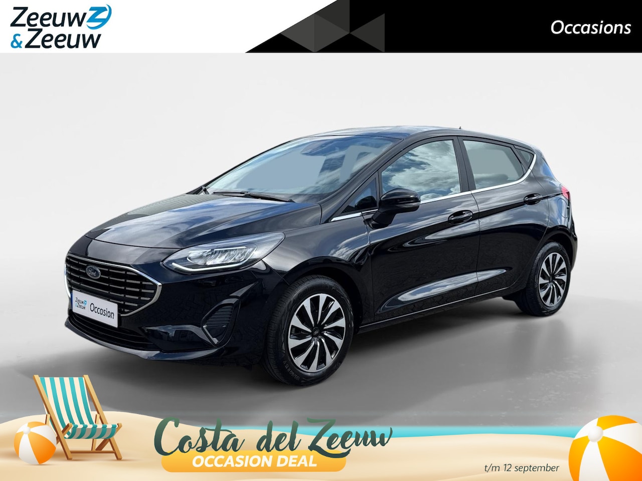 Ford Fiesta - 1.0 EcoBoost Hybrid Titanium | NL auto | Dealer onderhouden | Winter pack | Apple carplay - AutoWereld.nl