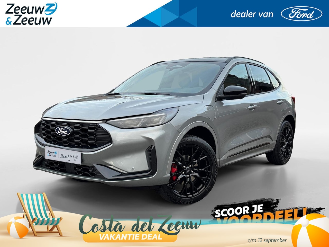 Ford Kuga - 2.5 PHEV Sound Edition 243pk | €4.000.- korting | 0,99% rente | Panorama dak | Trekhaak | - AutoWereld.nl