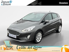 Ford Fiesta - 1.0 EcoBoost Titanium Automaat | NL auto | Dealer onderhouden | Trekhaak | Winter Pack | P