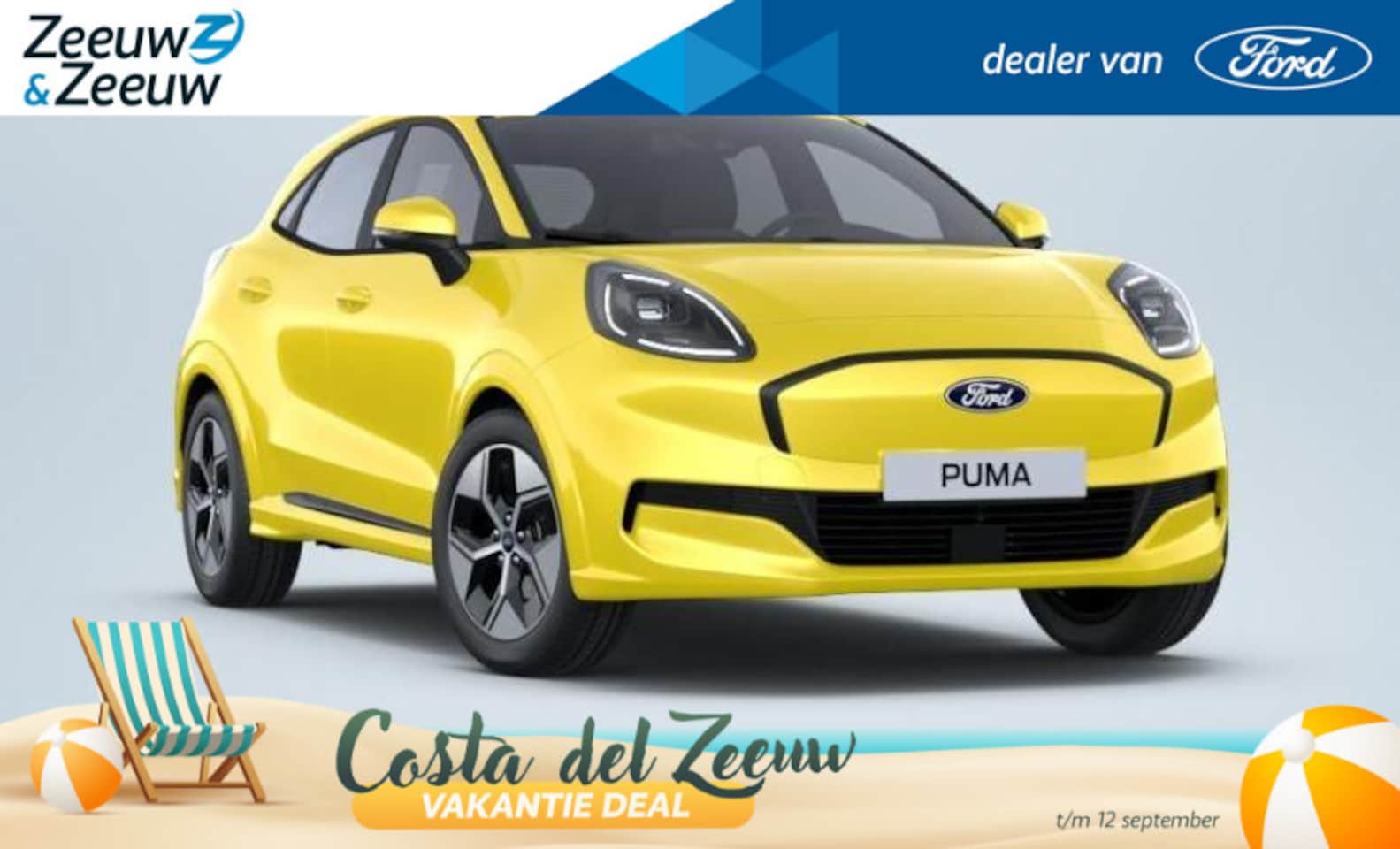 Ford Puma Gen-E - Select 47 kWh | NIEUW | Te Bestellen | 404 KM WLTP  |  Private Lease vanaf €434,- p/m | To - AutoWereld.nl