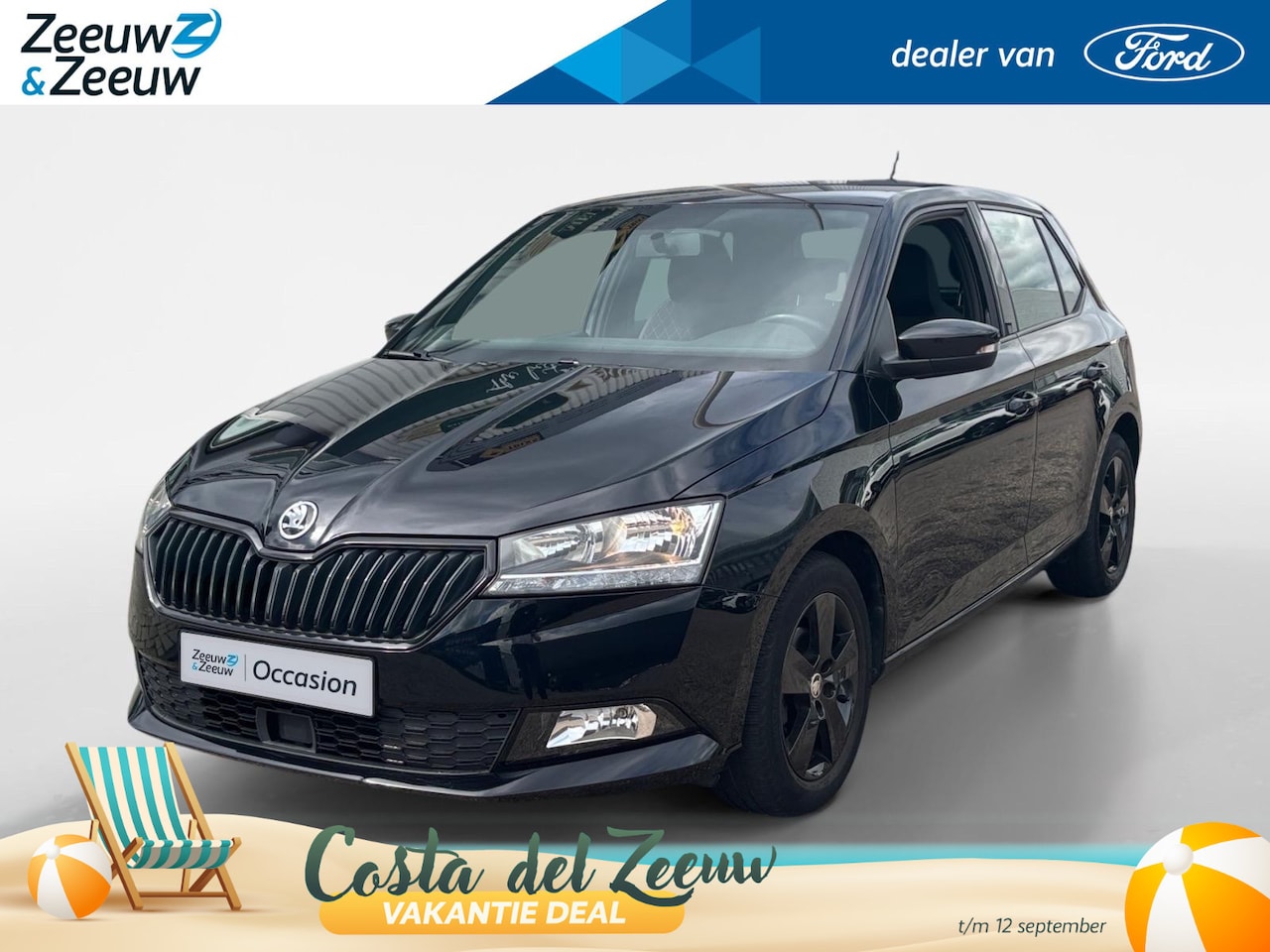 Skoda Fabia - 1.0 TSI Sport business | Apple carplay / Android auto | Cruise control | 12 maanden BOVAG - AutoWereld.nl