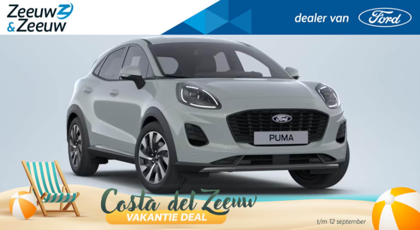 Ford Puma - 1.0 EcoBoost Hybrid Titanium | NIEUW | Tot €5000 Actiekorting | Private Lease vanaf €505,- - AutoWereld.nl