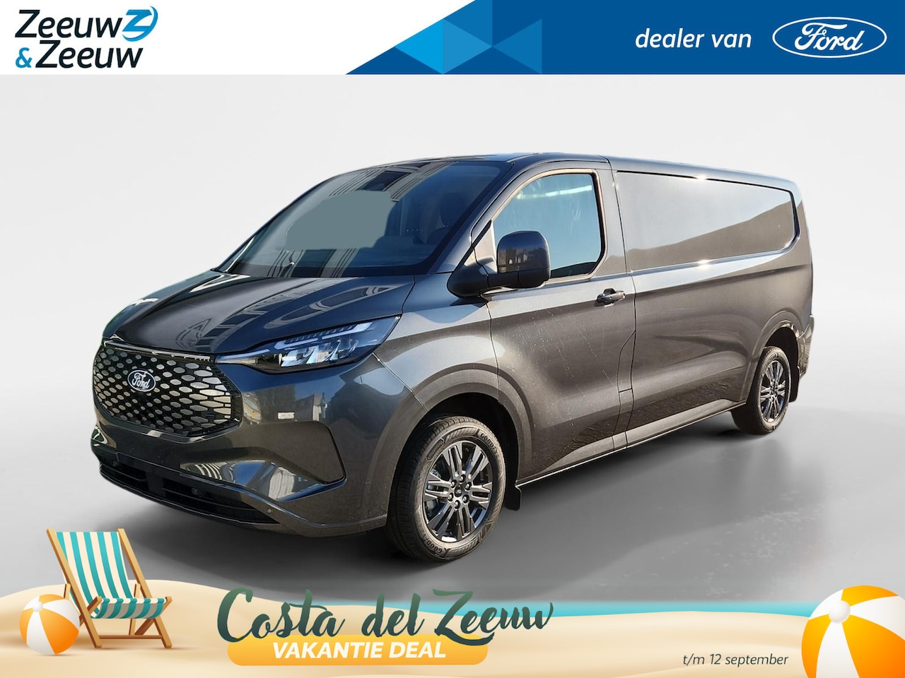 Ford Transit Custom - E-Transit 320 L2H1 Limited 71 kWh DC | NIEUW | TE BESTELLEN | 380 KM WLTP | 0.99% rente Fi - AutoWereld.nl