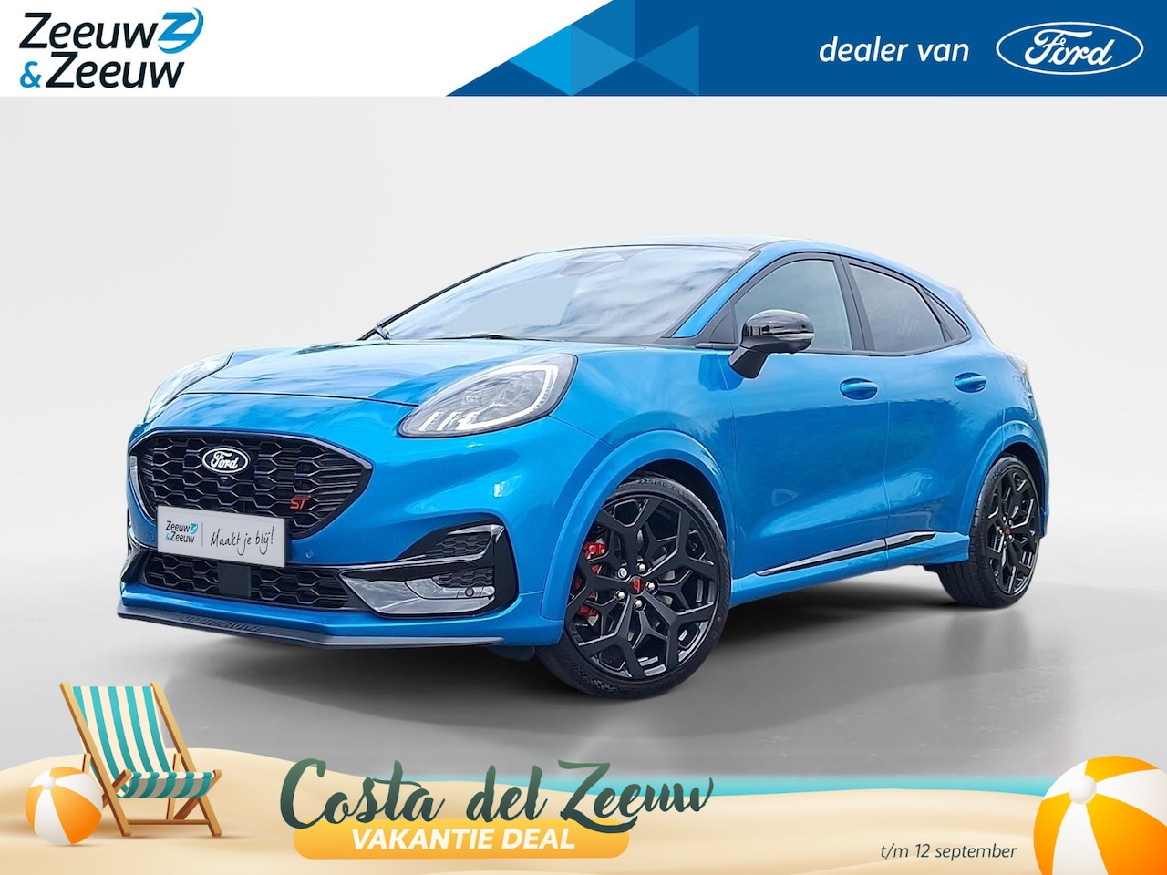 Ford Puma - 1.0 EcoBoost Hybrid ST | Performance Pack | 19" Performance Velgen | Ford Performance Spor - AutoWereld.nl