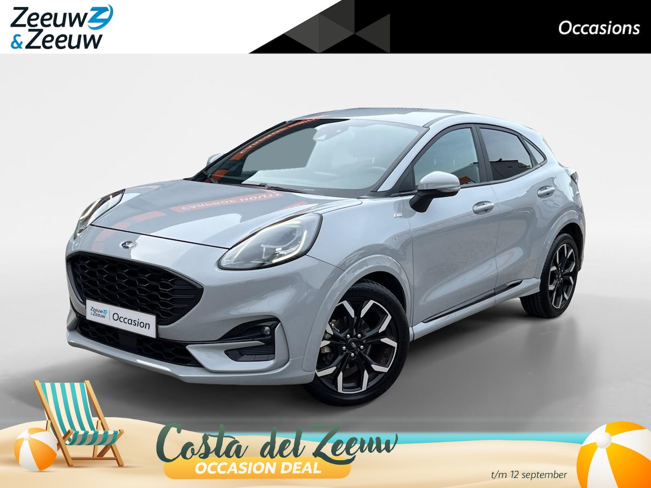 Ford Puma - 1.0 EcoBoost Hybrid ST-Line X | Afneembare Trekhaak | Navigatiesysteem | Apple Carplay & A - AutoWereld.nl