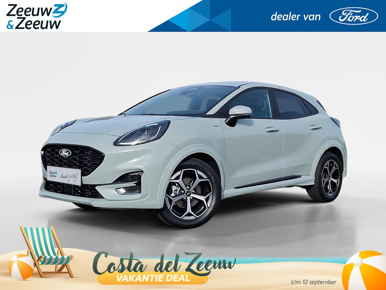 Ford Puma - 1.0 EcoBoost Hybrid ST-Line Automaat | 0,99% rente icm Ford Options | Winterpack | Comfort - AutoWereld.nl