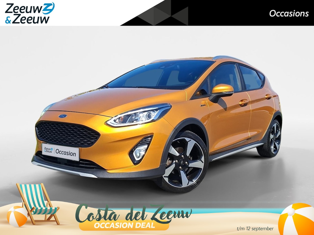 Ford Fiesta - 1.0 EcoBoost Active First Edition | Climate Control | Voorruitverwarming | Adaptive cruise - AutoWereld.nl