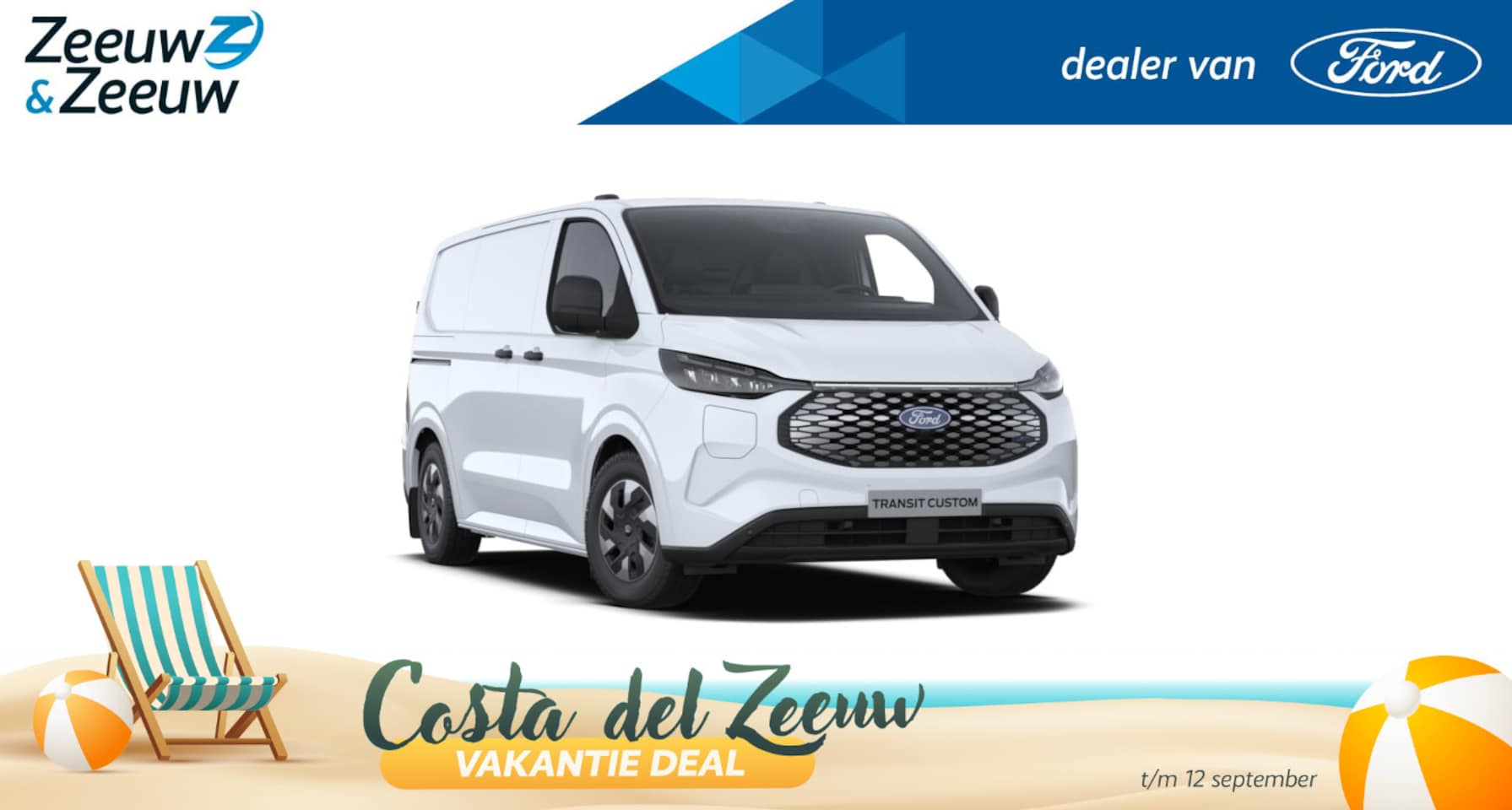 Ford E-Transit Cust. - 320 L1H1 Trend 65 kWh | 0,99% rente Financial Lease | Led verlichting | Apple Carplay&Andr - AutoWereld.nl