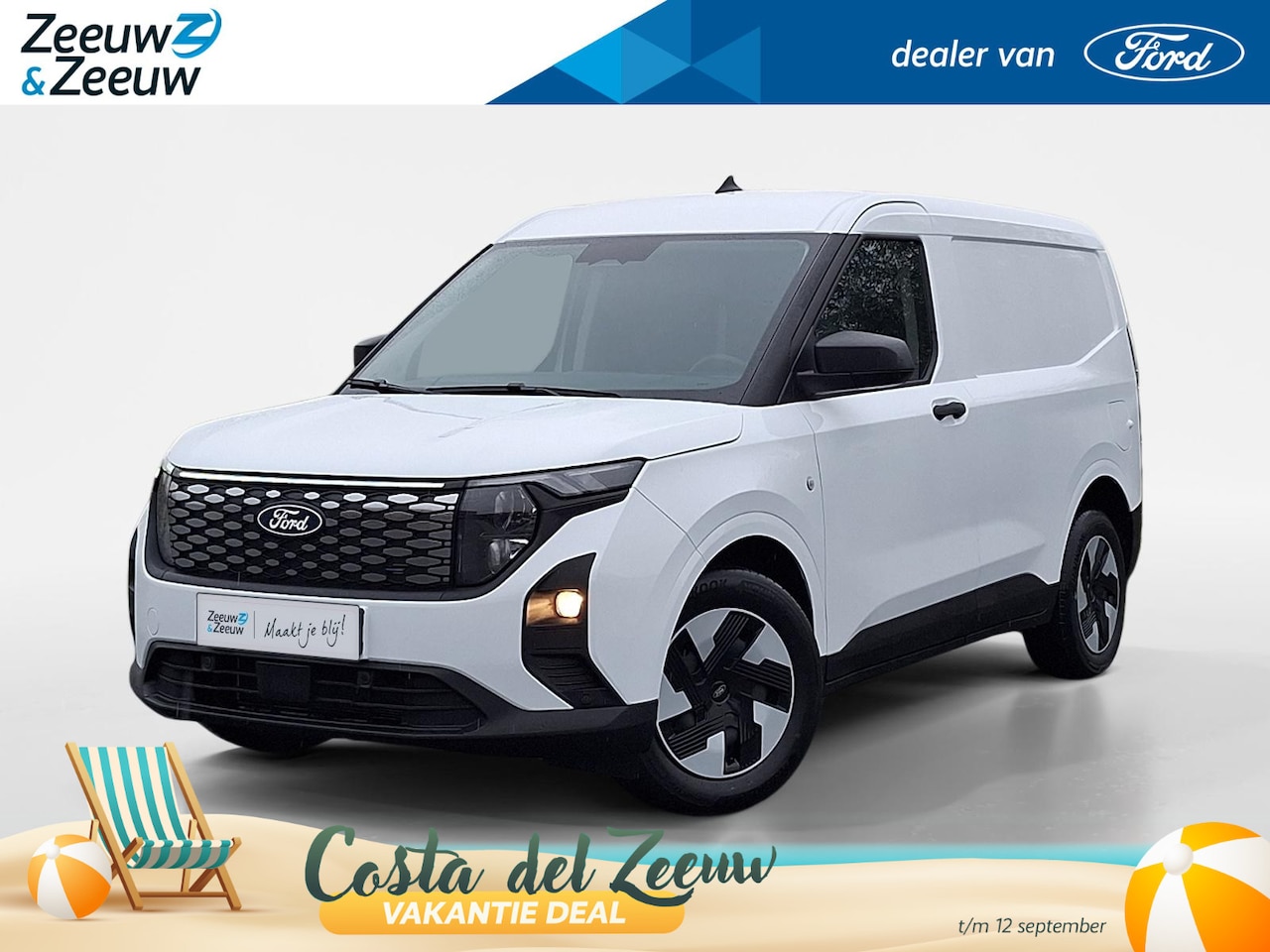 Ford E-Transit Cour. - Trend 44 kWh | 0,99% Financial lease ! |Trekhaak | Winterpack | Camera | Climate Control | - AutoWereld.nl