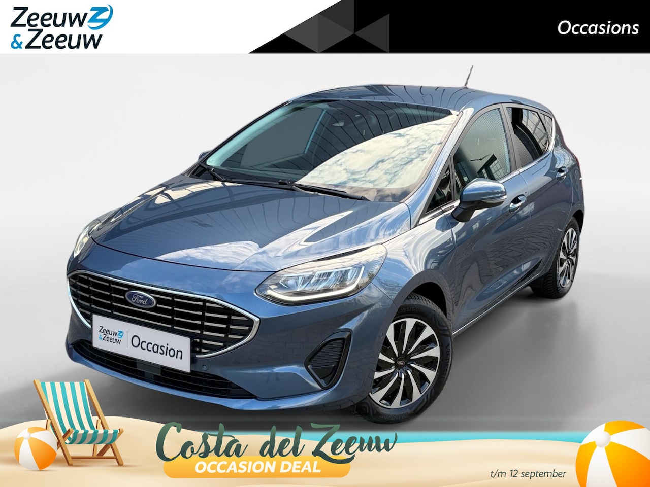 Ford Fiesta - 1.0 EcoBoost Hybrid Titanium X | 1e Eigenaar | NL-Auto | Adaptieve Cruise Control | Camera - AutoWereld.nl
